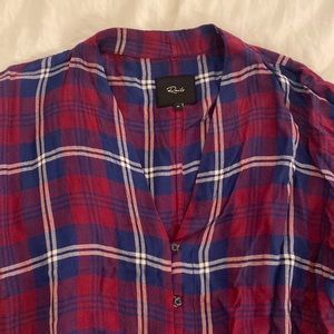 Rails cropped flannel